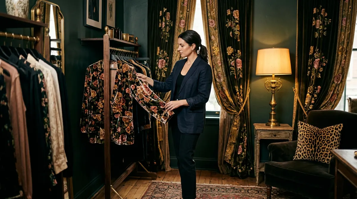 Intérieur maximaliste chez House of Hackney avec imprimés audacieux – meilleures boutiques déco à Londres