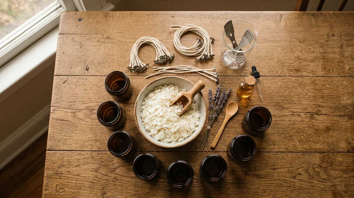 Créez votre bougie parfumée maison : le guide pas-à-pas ultime