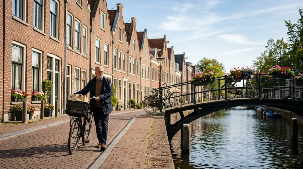 Les ruelles fleuries du quartier du Jordaan – que faire à Amsterdam en une journée