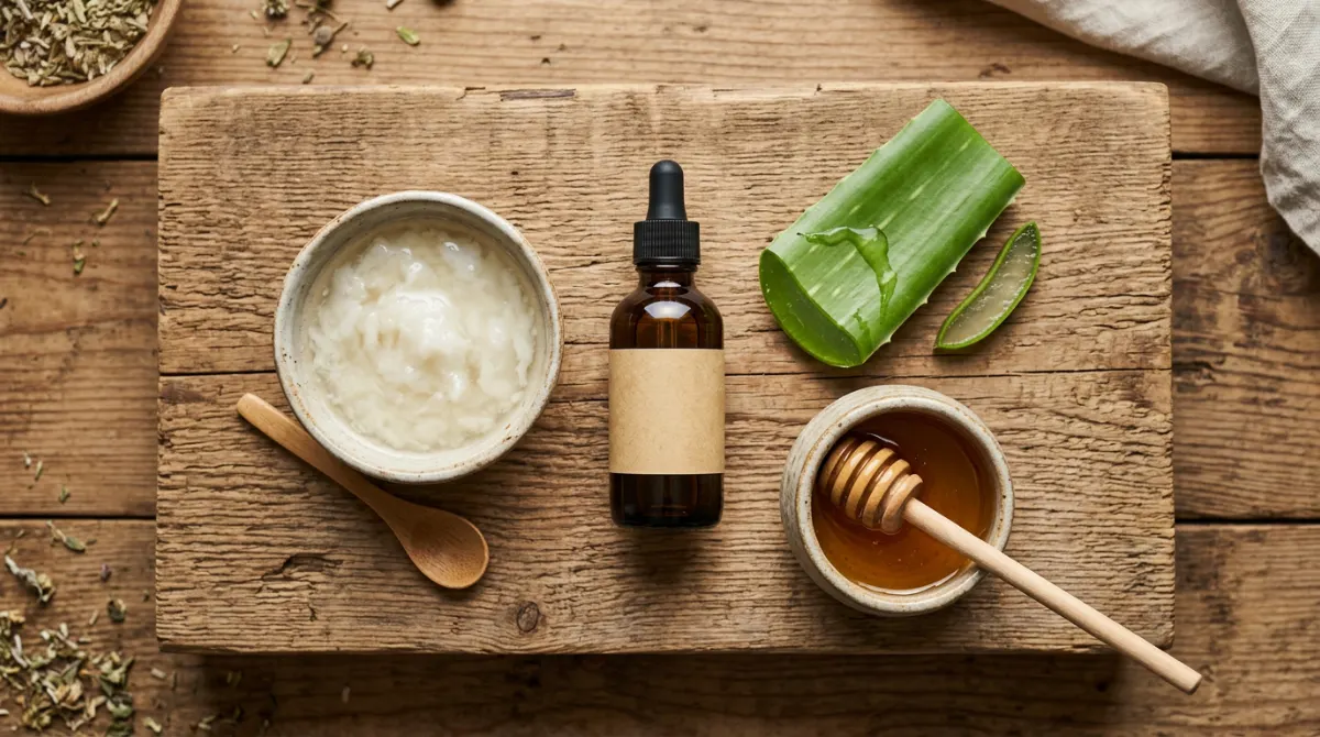 Ingrédients naturels pour soins capillaires maison – soin cheveux après l'été
